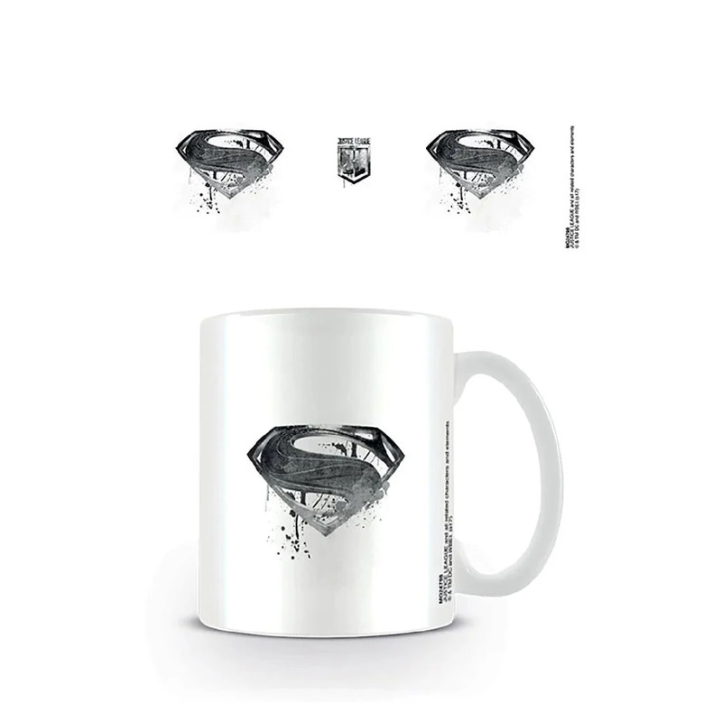 Justice League - Movie Superman Logo Drip Mug - كأس